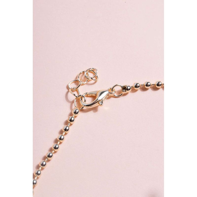 Fashion, accesorii si bijuterii - Femei - Bijuterii femei - Coliere femei - Colier metal Heliophilia, metal, roz, 410ELK1781 - Infinity.ro