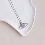 Fashion, accesorii si bijuterii - Femei - Bijuterii femei - Coliere femei - Colier oțel Heliophilia, oțel inoxidabil, 45 cm, argintiu, 426OPL1180 - Infinity.ro