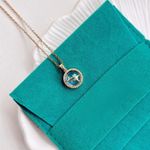 Fashion, accesorii si bijuterii - Femei - Bijuterii femei - Coliere femei - Colier oțel Heliophilia, oțel inoxidabil, 45 cm, auriu, 426OPL1162 - Infinity.ro