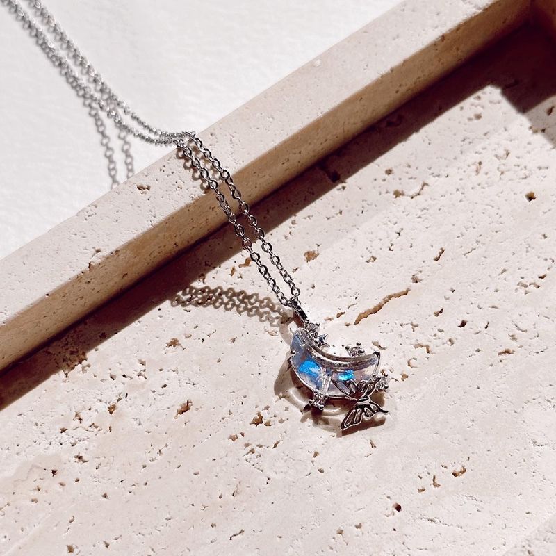Fashion, accesorii si bijuterii - Femei - Bijuterii femei - Coliere femei - Colier oțel Heliophilia, oțel inoxidabil, argintiu, 426OPL1143 - Infinity.ro