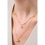Fashion, accesorii si bijuterii - Femei - Bijuterii femei - Coliere femei - Set coliere Heliophilia, alamă, auriu, 511AUR1613 - Infinity.ro