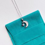 Fashion, accesorii si bijuterii - Femei - Bijuterii femei - Coliere femei - Colier oțel Heliophilia, oțel inoxidabil, 45 cm, argintiu/alb, 426OPL1138 - Infinity.ro