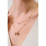 Fashion, accesorii si bijuterii - Femei - Bijuterii femei - Coliere femei - Set coliere Heliophilia, alamă, auriu, 511AUR1612 - Infinity.ro