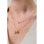 Fashion, accesorii si bijuterii - Femei - Bijuterii femei - Coliere femei - Set coliere Heliophilia, alamă, auriu, 511AUR1612 - Infinity.ro