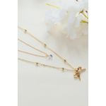 Fashion, accesorii si bijuterii - Femei - Bijuterii femei - Coliere femei - Set coliere Heliophilia, alamă, auriu, 511AUR1612 - Infinity.ro