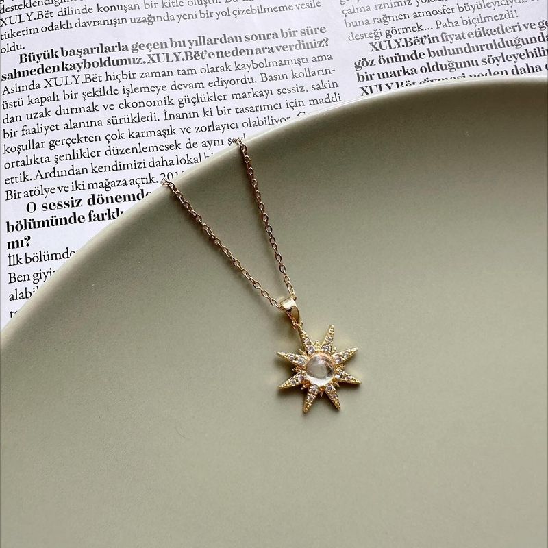 Fashion, accesorii si bijuterii - Femei - Bijuterii femei - Coliere femei - Colier oțel Heliophilia, oțel inoxidabil, 45 cm, auriu, 426OPL1109 - Infinity.ro