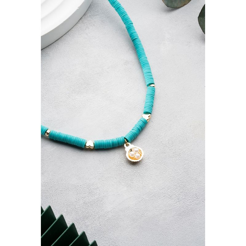 Fashion, accesorii si bijuterii - Femei - Bijuterii femei - Coliere femei - Colier Heliophilia, alamă, multicolor, 911VRN1113 - Infinity.ro