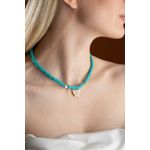 Fashion, accesorii si bijuterii - Femei - Bijuterii femei - Coliere femei - Colier Heliophilia, alamă, multicolor, 911VRN1115 - Infinity.ro