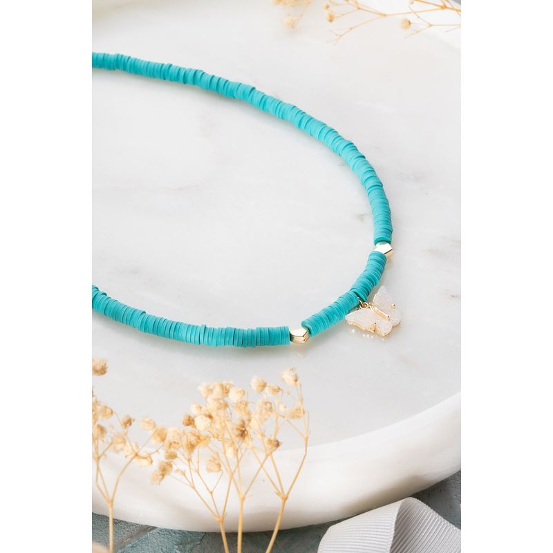 Fashion, accesorii si bijuterii - Femei - Bijuterii femei - Coliere femei - Colier Heliophilia, alamă, multicolor, 911VRN1115 - Infinity.ro