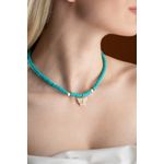Fashion, accesorii si bijuterii - Femei - Bijuterii femei - Coliere femei - Colier Heliophilia, alamă, multicolor, 911VRN1115 - Infinity.ro
