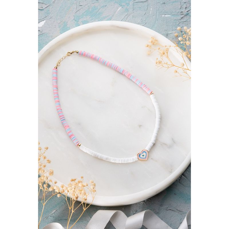 Fashion, accesorii si bijuterii - Femei - Bijuterii femei - Coliere femei - Colier Heliophilia, alamă, multicolor, 911VRN1107 - Infinity.ro