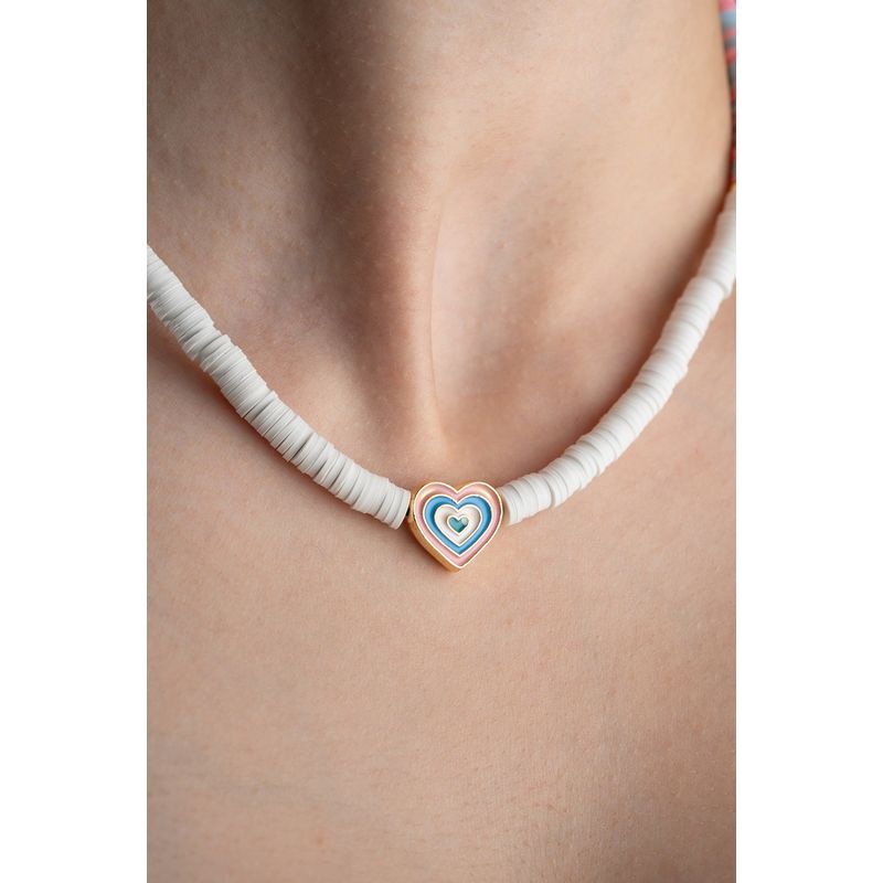 Fashion, accesorii si bijuterii - Femei - Bijuterii femei - Coliere femei - Colier Heliophilia, alamă, multicolor, 911VRN1107 - Infinity.ro