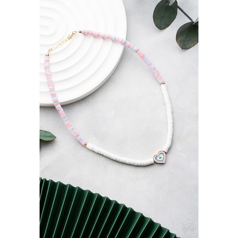 Fashion, accesorii si bijuterii - Femei - Bijuterii femei - Coliere femei - Colier Heliophilia, alamă, multicolor, 911VRN1107 - Infinity.ro