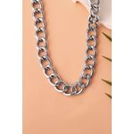 Fashion, accesorii si bijuterii - Femei - Bijuterii femei - Coliere femei - Colier metal Heliophilia, metal, argintiu, 410ELK1741 - Infinity.ro