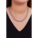 Fashion, accesorii si bijuterii - Femei - Bijuterii femei - Coliere femei - Colier metal Heliophilia, metal, argintiu, 410ELK1741 - Infinity.ro