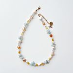 Fashion, accesorii si bijuterii - Femei - Bijuterii femei - Coliere femei - Colier oțel Heliophilia, oțel inoxidabil, 37 cm, multicolor, 333ORN1168 - Infinity.ro