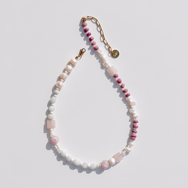Fashion, accesorii si bijuterii - Femei - Bijuterii femei - Coliere femei - Colier oțel Heliophilia, oțel inoxidabil, 36 cm, multicolor, 333ORN1225 - Infinity.ro