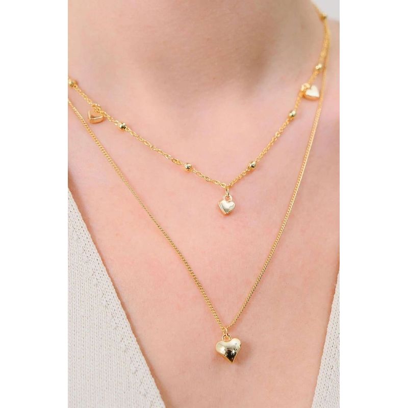 Fashion, accesorii si bijuterii - Femei - Bijuterii femei - Coliere femei - Colier Heliophilia, alamă, 55 cm, auriu, 511AUR1656 - Infinity.ro