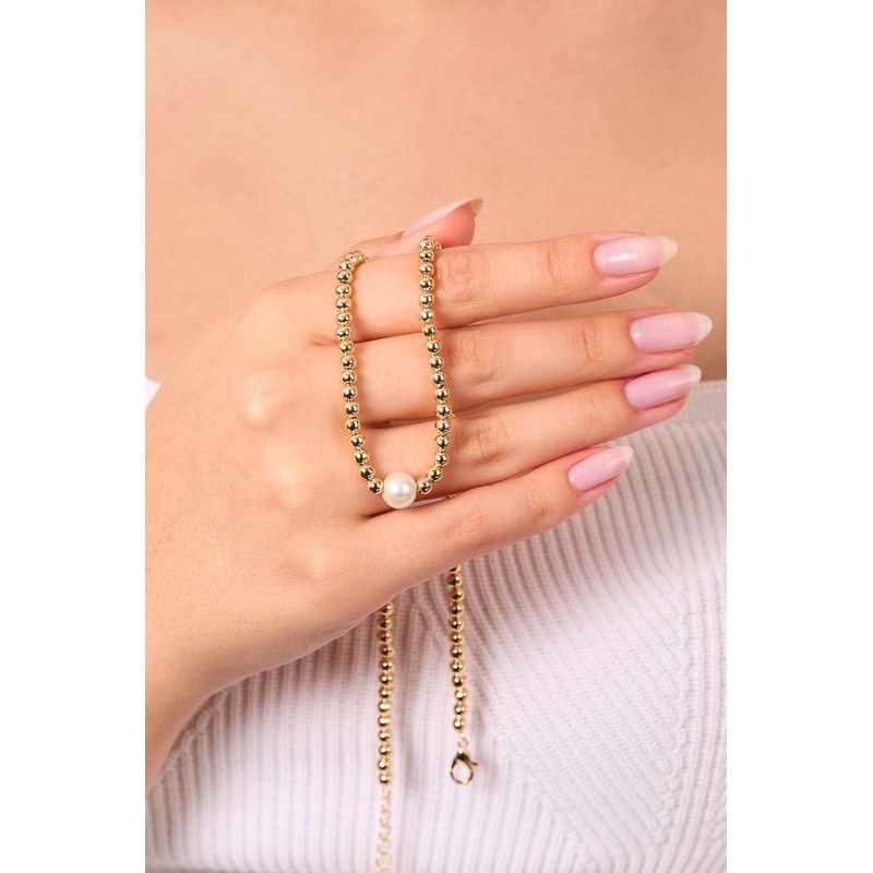 Fashion, accesorii si bijuterii - Femei - Bijuterii femei - Coliere femei - Colier metal Heliophilia, metal, auriu, 410ELK1780 - Infinity.ro