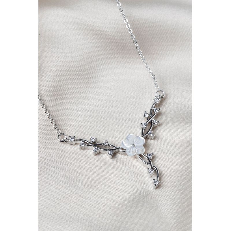 Fashion, accesorii si bijuterii - Femei - Bijuterii femei - Coliere femei - Colier metal Heliophilia, metal, roz, 410ELK1818 - Infinity.ro