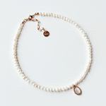 Fashion, accesorii si bijuterii - Femei - Bijuterii femei - Coliere femei - Colier oțel Heliophilia, oțel inoxidabil, 37 cm, multicolor, 333ORN1164 - Infinity.ro