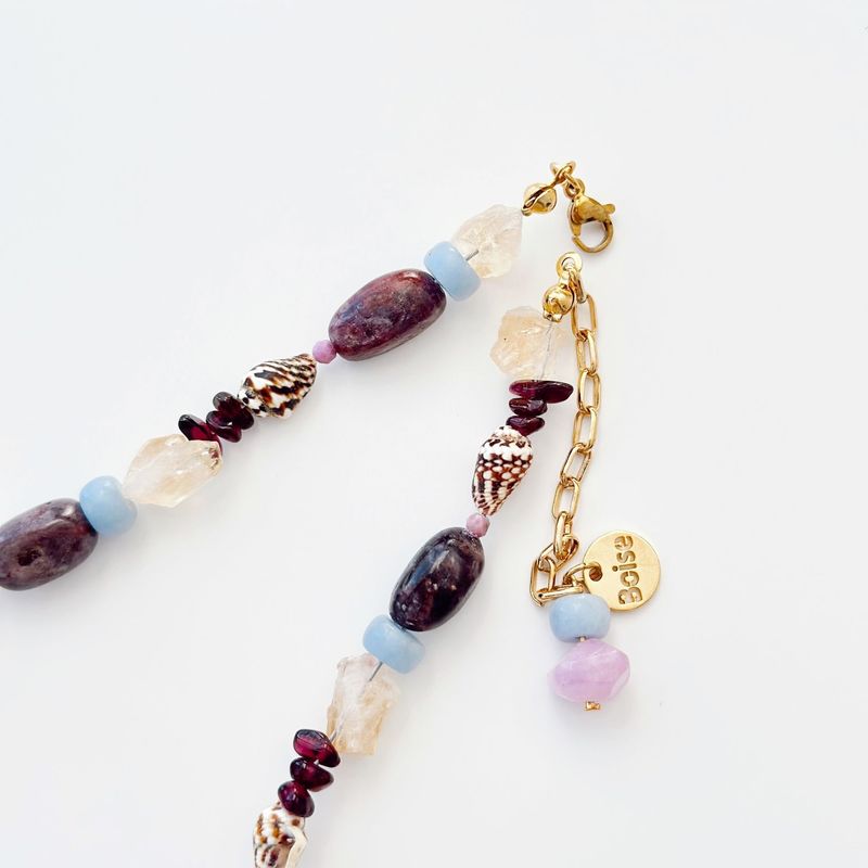 Fashion, accesorii si bijuterii - Femei - Bijuterii femei - Coliere femei - Colier oțel Heliophilia, oțel inoxidabil, 38 cm, multicolor, 333ORN1212 - Infinity.ro