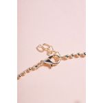 Fashion, accesorii si bijuterii - Femei - Bijuterii femei - Coliere femei - Set colier/brățară metal Heliophilia, metal, auriu, 410ELK1786 - Infinity.ro