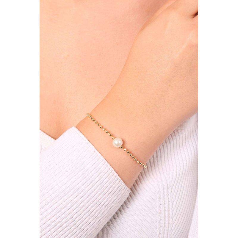Fashion, accesorii si bijuterii - Femei - Bijuterii femei - Coliere femei - Set colier/brățară metal Heliophilia, metal, auriu, 410ELK1786 - Infinity.ro