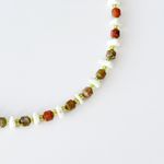 Fashion, accesorii si bijuterii - Femei - Bijuterii femei - Coliere femei - Colier oțel Heliophilia, oțel inoxidabil, 36 cm, multicolor, 333ORN1221 - Infinity.ro