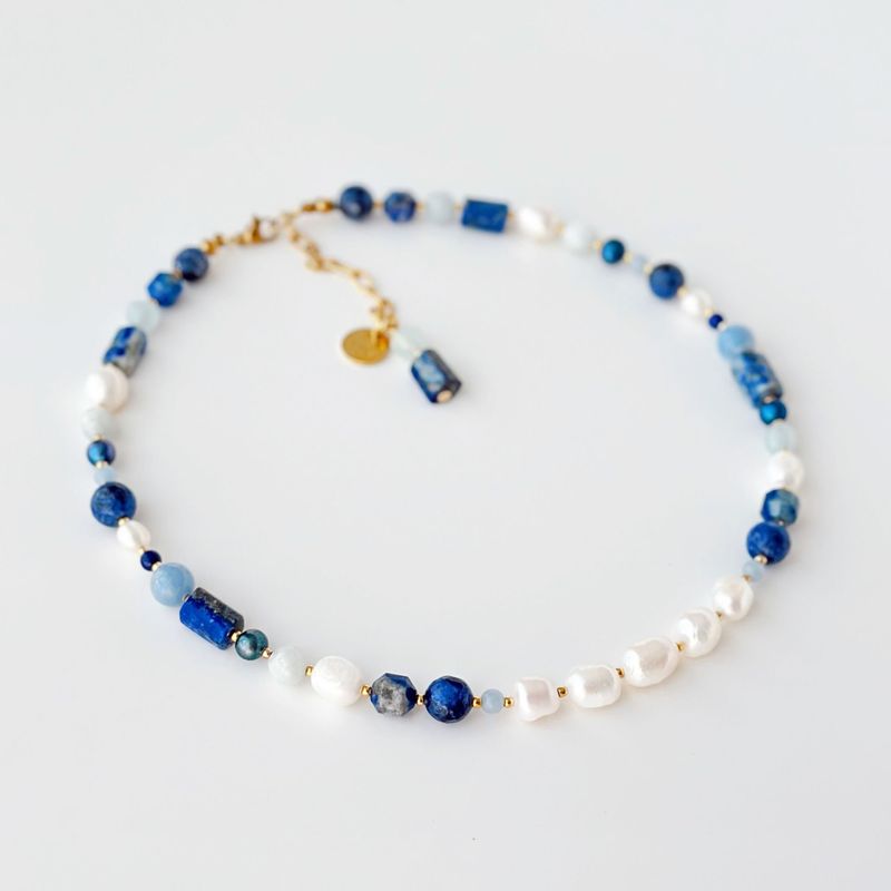 Fashion, accesorii si bijuterii - Femei - Bijuterii femei - Coliere femei - Colier oțel Heliophilia, oțel inoxidabil, 36 cm, multicolor, 333ORN1195 - Infinity.ro
