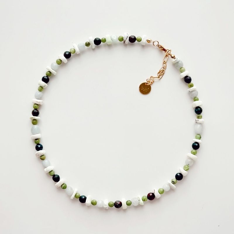Fashion, accesorii si bijuterii - Femei - Bijuterii femei - Coliere femei - Colier oțel Heliophilia, oțel inoxidabil, 36 cm, multicolor, 333ORN1190 - Infinity.ro
