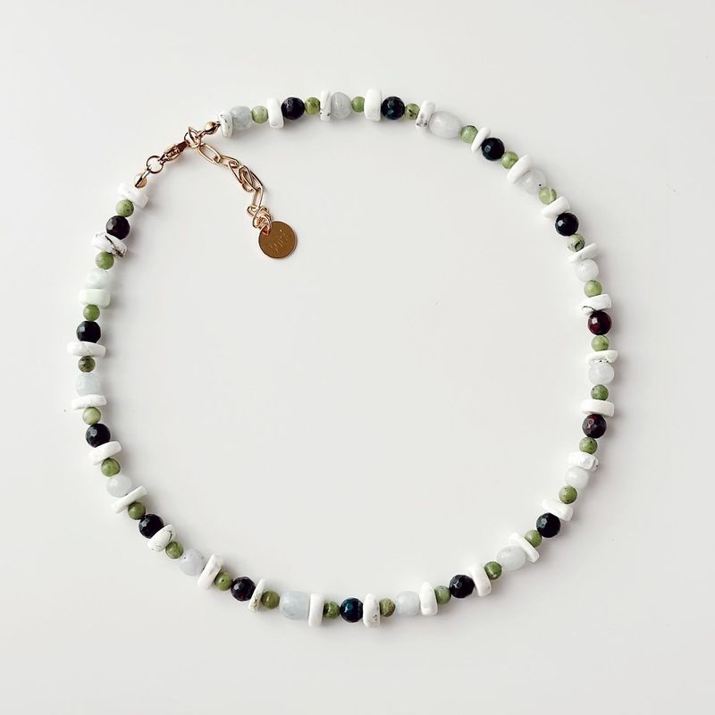 Fashion, accesorii si bijuterii - Femei - Bijuterii femei - Coliere femei - Colier oțel Heliophilia, oțel inoxidabil, 36 cm, multicolor, 333ORN1190 - Infinity.ro