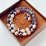 Fashion, accesorii si bijuterii - Femei - Bijuterii femei - Coliere femei - Colier oțel Heliophilia, oțel inoxidabil, 36 cm, multicolor, 333ORN1192 - Infinity.ro