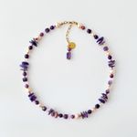 Fashion, accesorii si bijuterii - Femei - Bijuterii femei - Coliere femei - Colier oțel Heliophilia, oțel inoxidabil, 36 cm, multicolor, 333ORN1197 - Infinity.ro
