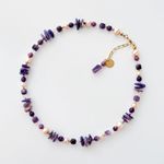 Fashion, accesorii si bijuterii - Femei - Bijuterii femei - Coliere femei - Colier oțel Heliophilia, oțel inoxidabil, 36 cm, multicolor, 333ORN1197 - Infinity.ro