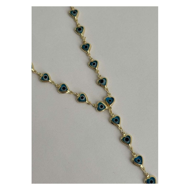 Fashion, accesorii si bijuterii - Femei - Bijuterii femei - Coliere femei - Colier Heliophilia, alamă, albastru, 600KNS2133 - Infinity.ro