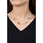 Fashion, accesorii si bijuterii - Femei - Bijuterii femei - Coliere femei - Colier metal Heliophilia, metal, multicolor, 410ELK1751 - Infinity.ro