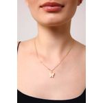 Fashion, accesorii si bijuterii - Femei - Bijuterii femei - Coliere femei - Colier Heliophilia, alamă, 45 cm, auriu, 511AUR1603 - Infinity.ro