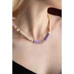 Fashion, accesorii si bijuterii - Femei - Bijuterii femei - Coliere femei - Colier Heliophilia, metal, multicolor, 906BRN1108 - Infinity.ro