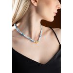 Fashion, accesorii si bijuterii - Femei - Bijuterii femei - Coliere femei - Colier Heliophilia, metal, multicolor, 906BRN1103 - Infinity.ro