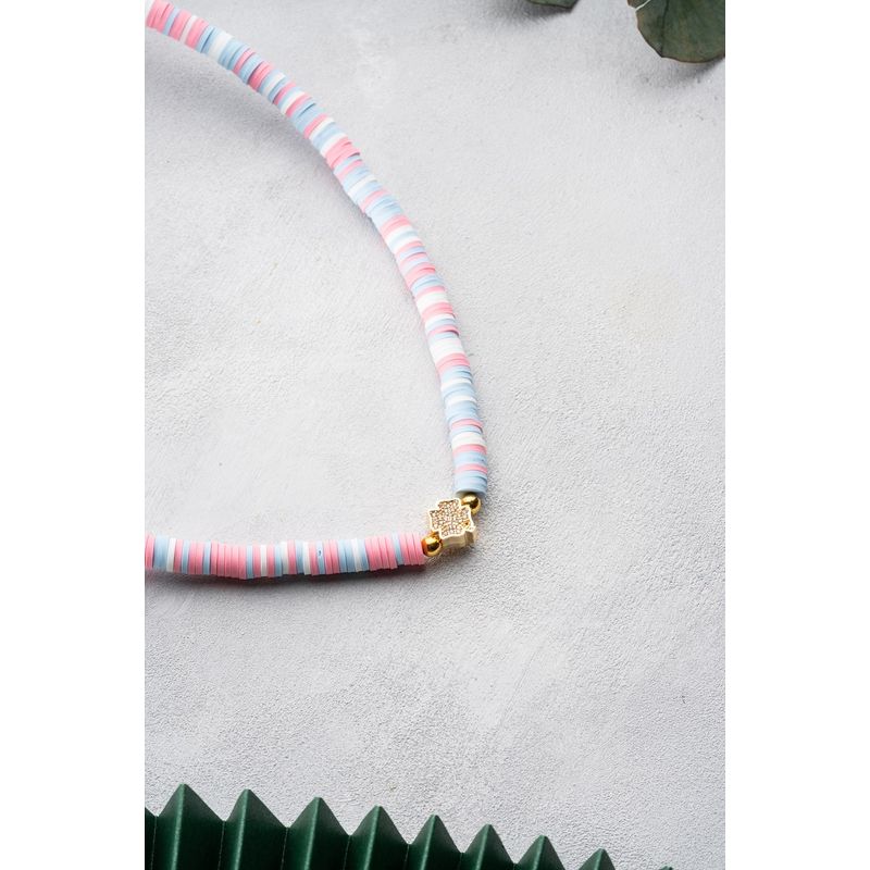 Fashion, accesorii si bijuterii - Femei - Bijuterii femei - Coliere femei - Colier Heliophilia, metal, multicolor, 906BRN1101 - Infinity.ro