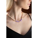 Fashion, accesorii si bijuterii - Femei - Bijuterii femei - Coliere femei - Colier Heliophilia, metal, multicolor, 906BRN1108 - Infinity.ro