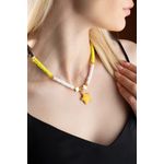 Fashion, accesorii si bijuterii - Femei - Bijuterii femei - Coliere femei - Colier Heliophilia, metal, multicolor, 906BRN1109 - Infinity.ro