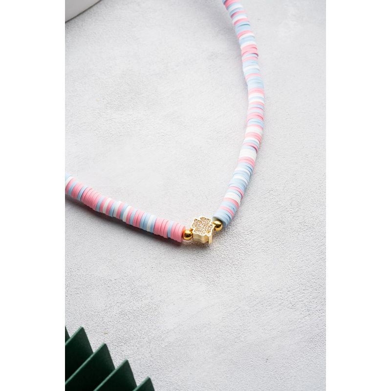 Fashion, accesorii si bijuterii - Femei - Bijuterii femei - Coliere femei - Colier Heliophilia, metal, multicolor, 906BRN1101 - Infinity.ro