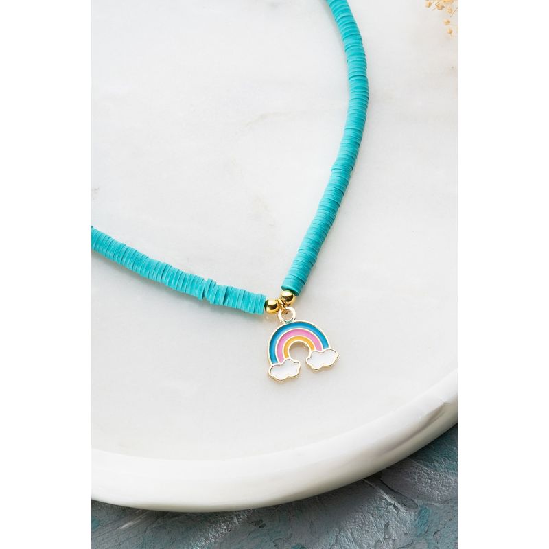 Fashion, accesorii si bijuterii - Femei - Bijuterii femei - Coliere femei - Colier Heliophilia, metal, multicolor, 906BRN1105 - Infinity.ro