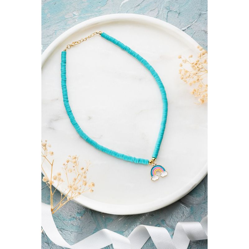 Fashion, accesorii si bijuterii - Femei - Bijuterii femei - Coliere femei - Colier Heliophilia, metal, multicolor, 906BRN1105 - Infinity.ro