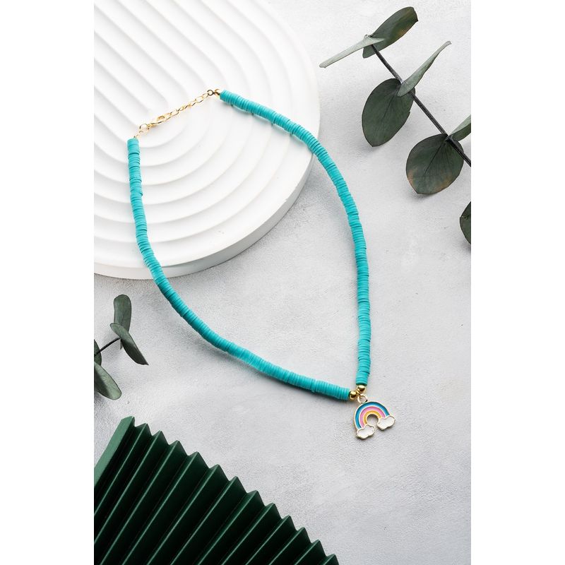 Fashion, accesorii si bijuterii - Femei - Bijuterii femei - Coliere femei - Colier Heliophilia, metal, multicolor, 906BRN1105 - Infinity.ro