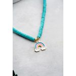 Fashion, accesorii si bijuterii - Femei - Bijuterii femei - Coliere femei - Colier Heliophilia, metal, multicolor, 906BRN1105 - Infinity.ro