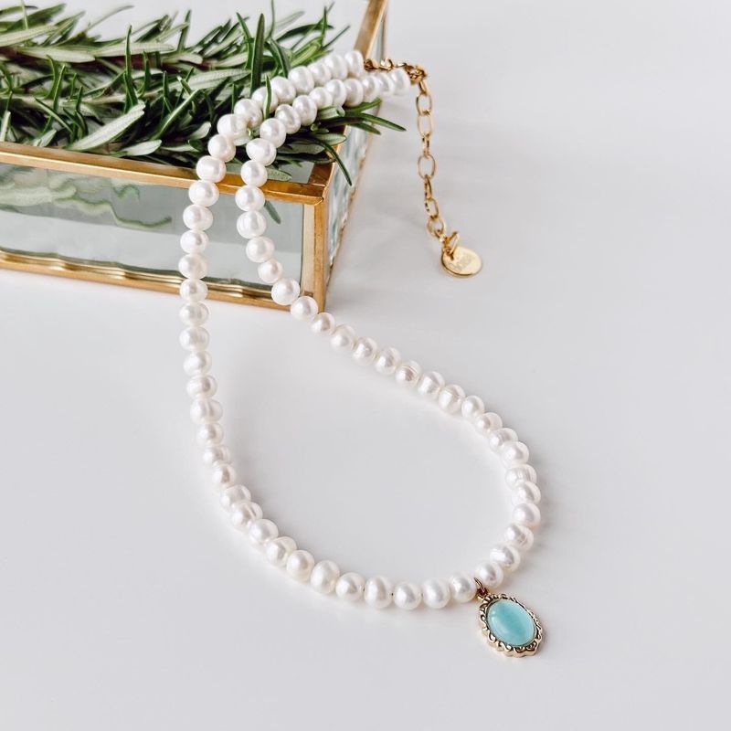 Fashion, accesorii si bijuterii - Femei - Bijuterii femei - Coliere femei - Colier oțel Heliophilia, oțel inoxidabil, 37 cm, multicolor, 333ORN1151 - Infinity.ro