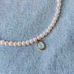 Fashion, accesorii si bijuterii - Femei - Bijuterii femei - Coliere femei - Colier oțel Heliophilia, oțel inoxidabil, 37 cm, multicolor, 333ORN1151 - Infinity.ro